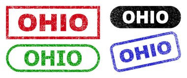 Çizik Biçimini Kullanarak OHIO Dikdörtgen Damgaları