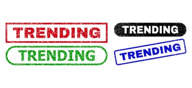 GRENDING Dikdörtgen Mühür Mühürleri Kirli Biçim Kullanıyor