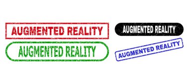 Sıyrık Yüzey Mühürlü GAZETEK Gerçeklik Dikdörtgeni