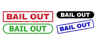 Çizik Yüzey Kullanarak Dikdörtgen Damgaları Kefaletle Çıkarma