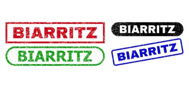 BIARRITZ Kirli Doku ile Filigranları Dikdörtgen