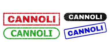 Çizik Yüzey Kullanarak CANNOLI Dikdörtgen Mühürleri