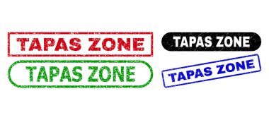 Kauçuk Biçimli TAPAS Bölgesi Dikdörtgen Damgaları