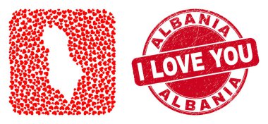 Aşk Mührü Çizildi ve Arnavutluk Kalp Deliği Mozaiğini Haritaladı