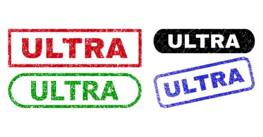 Çizik Yüzey ile ULTRA Dikdörtgeni Filigranı