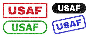 USAF Dikdörtgen Filigranı Tehlike Yüzeyi Kullanılıyor