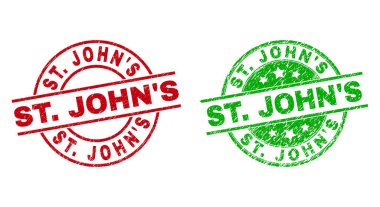 JOHNS Yuvarlak Pul Mührü ve Kirli Doku