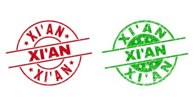 Aşınmış Biçimli XIAN Yuvarlak Mühürleri