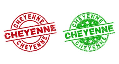 CheYENNE Yuvarlak Damga Mührü Kirli Doku Kullanımı