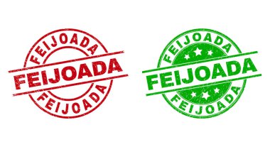 Kauçuk desen kullanılarak FEIJOADA Yuvarlak Filigranı