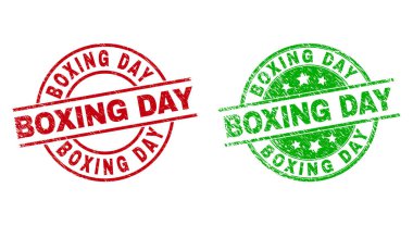 Kirli Biçimli Boks Günü Mühürleri