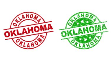 OKLAHOMA Yuvarlak Mühürleri Lastik Biçim Kullanıyor