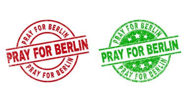 BERLIN Yuvarlak Damgaları İçin Aşınmış Biçim Kullanan Dualar