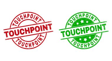 TOUCHPOINT Yuvarlak Mühürleri Tehlike Yüzeyi Kullanılıyor