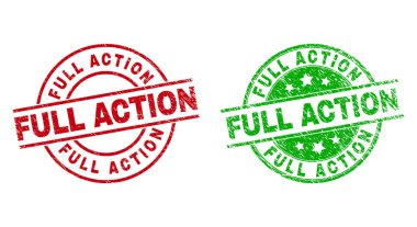 Grunge desenli Filigranlar Tam Aktif Yuvarlak