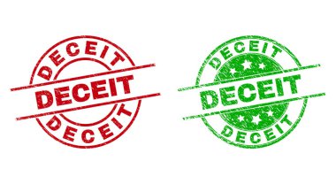 HİÇ Yuvarlak Damga Mühürleri Çizik Doku Kullanılıyor