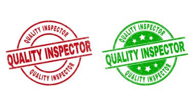 Kalifiye Müfettişi Grunge Stili Mühürlü Mühür