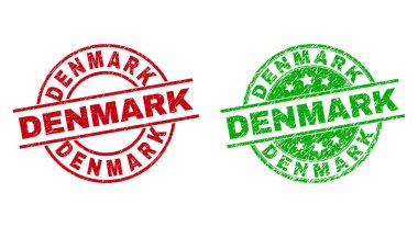 Çürümüş dokuyu kullanarak DENMARK Yuvarlak Mühürleri