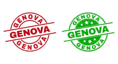 GENOVA Yuvarlak Rozetler Kirli Doku Kullanılıyor