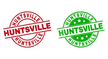 HUNTSVILLE Yuvarlak Damga Mührü Tehlike Biçimini Kullanıyor