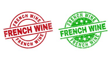 FRANSIZ ŞARKI Yuvarlak Pul Mührü Tehlike Yüzeyi