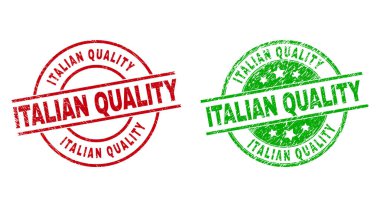 İTALYA Kalifiye Yuvarlak Mühürleri Kirli Biçim Kullanıyor