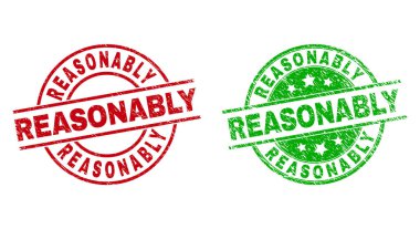 Temiz olmayan yüzeyi olan yuvarlak pullar.