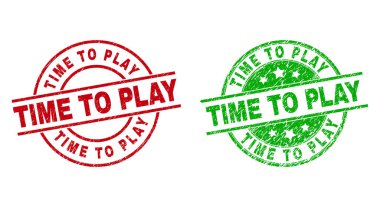 Kirli Biçimli Yuvarlak Filigran Oynama Zamanı