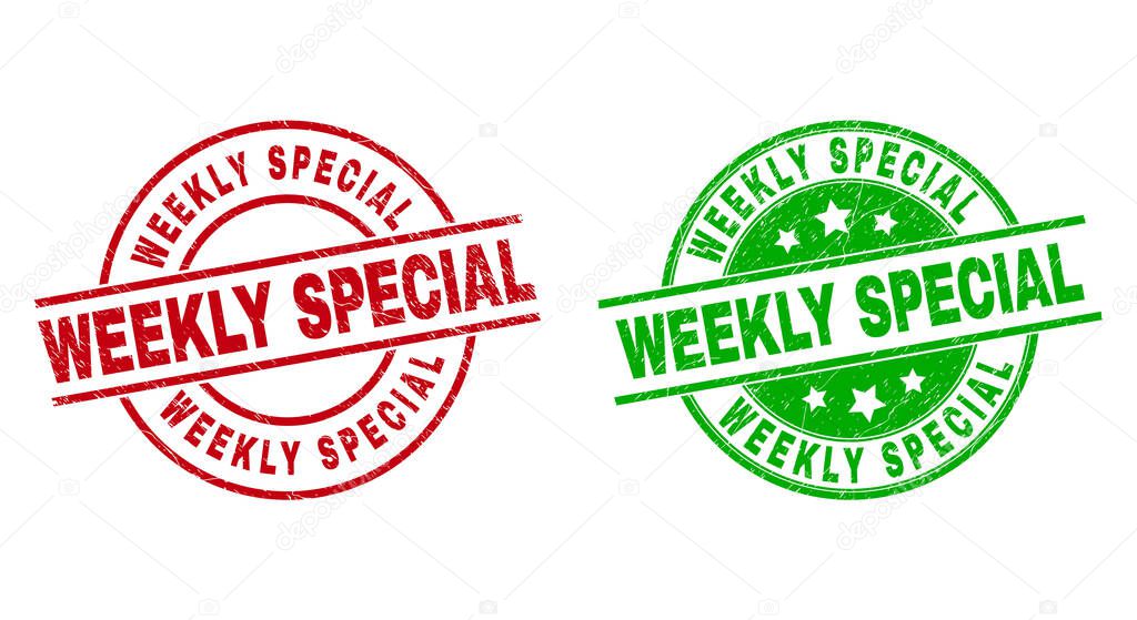 WEEKLY SPECIAL Round Badges Using Corroded Style