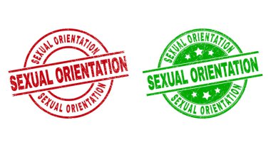 SEKSİZ ORIENTATION Aşınmış Biçimli Yuvarlak Rozetler