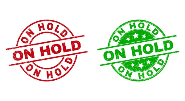 Kauçuk Biçimli HOLD Yuvarlak Damga Mührü