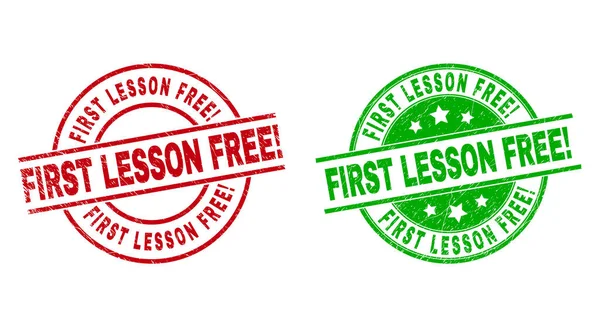 İLK LESSON ÖZGÜRLÜK ünlem. Yuvarlak Damgalar Çizik Doku Kullanılıyor