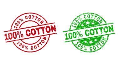 Kauçuk Tarzı Kullanılan% 100 COTTON Yuvarlak Pulları