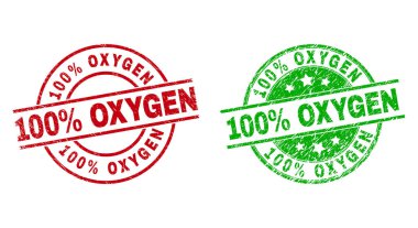 Yüzeyi aşınmış% 100 OXYGEN Yuvarlak Mühürlü Mühür
