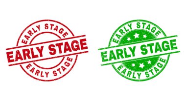 Grunged Style 'la EAGE Yuvarlak Mühürleri