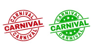 CARNIVAL Yuvarlak Pullar Grunge Dokusunu Kullanıyor