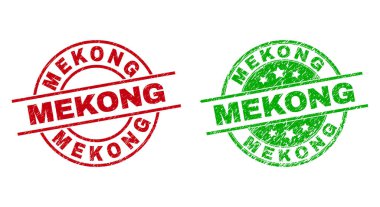 Aşınmış yüzeyli MEKONG Yuvarlak Filigranı