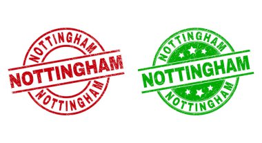 NOTTINGHAM Yuvarlak Filigranı Kirli Doku Kullanılıyor