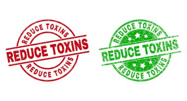 REDUCE Toksin Yuvarlak Pulları Aşınmış Biçimli