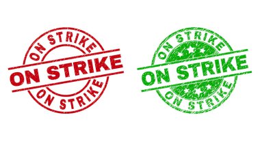 Kirli desenli STRIKE Yuvarlak Rozetler