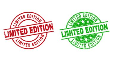 Sınırlı EDITİON Yuvarlak Damgalar Tehlike Biçimini Kullanıyor