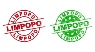 KİMPOPO Yuvarlak Damga Mührü Aşınmış Doku Kullanımı