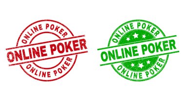 ONLINE POKER Yuvarlak Mühürleri Kirli Doku Kullanımı