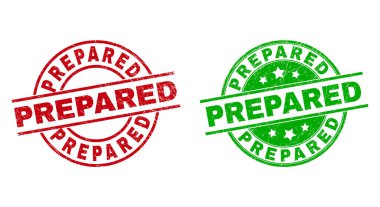 Aşınmış Yüzeyle Hazırlanmış Yuvarlak Mühürler