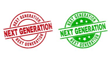 NEXT GENERASYON Kirli Yüzeyli Mühürlü Yuvarlak Mühür
