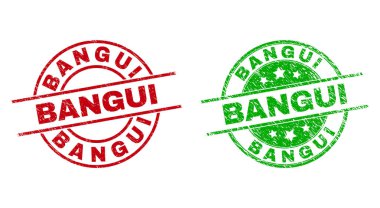 BANGUI Yuvarlak Pulları Kirli Biçim Kullanıyor