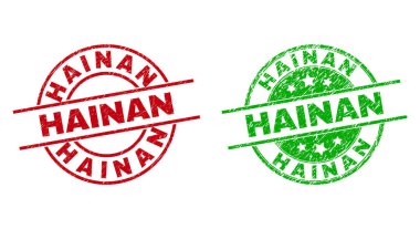 HAINAN Yuvarlak Mühür Mührü Kirli Biçimli