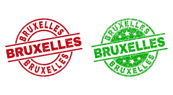 BRUXELLES Yuvarlak Mühür Yüzeyi Kirli