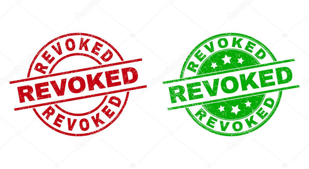 REVOKED Round Stamps Using Rubber Style