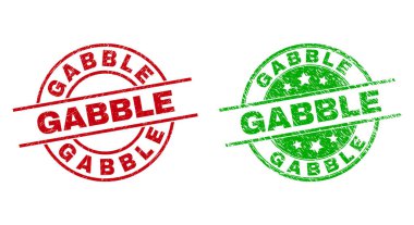 Kirli Yüzeyli GABBLE Yuvarlak Filigranları